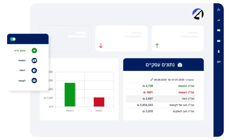 תוכנת הנהלת חשבונות לעסקים קטנים בישראל
